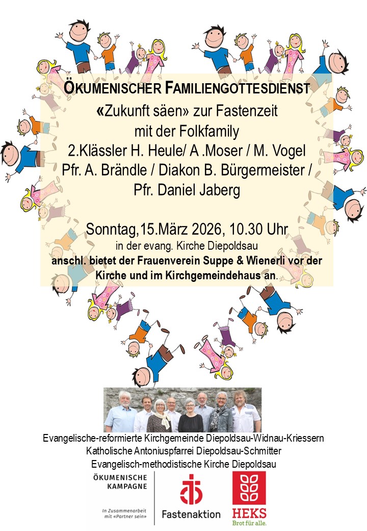 Familiengottesdienst Fastenzeit Plakat